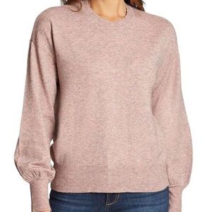Ella Moss Puff Sleeve Cozy Sweater XL